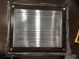 Plaqueta Sublimada 4